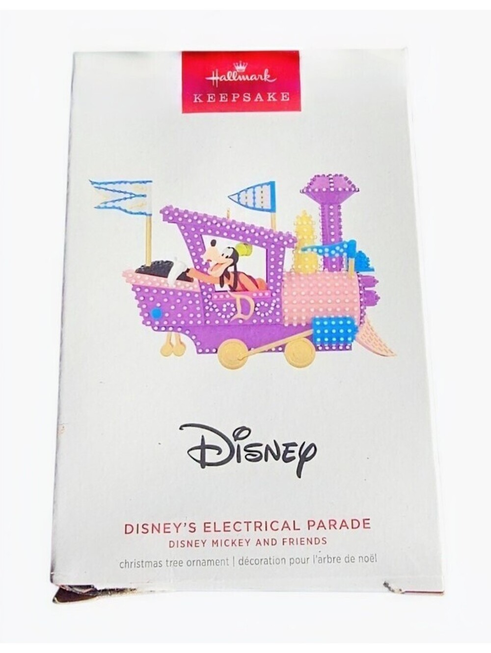 Hallmark Disney’s Electrical Parade Ornament Musical Light-Up Train 2025 NEW